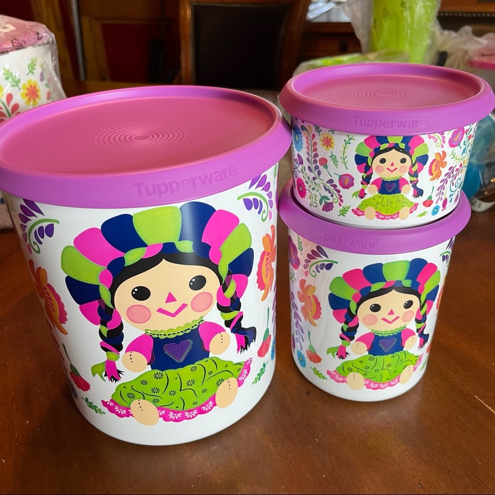 Tupperware Maria Canisters Set